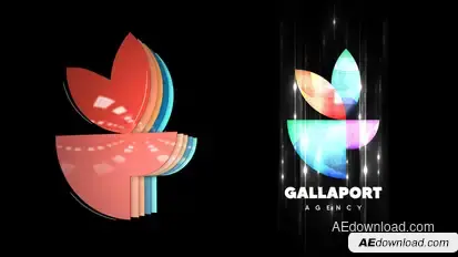Gallaport Logo Intro Logo Stings template preview