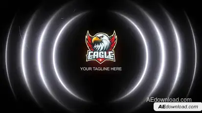 Game Glitch Logo Reveal Logo Stings template preview
