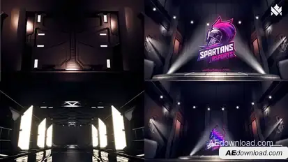 Game Logo Reveal broadcast-packages template preview