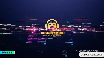 Game Zone/ Tournament/ Cyber Sport/ Hi-Tech Logo/ 3D Glitch/ HUD UI/ Scull/ Streamer/ CS GO/ Shooter Openers template preview