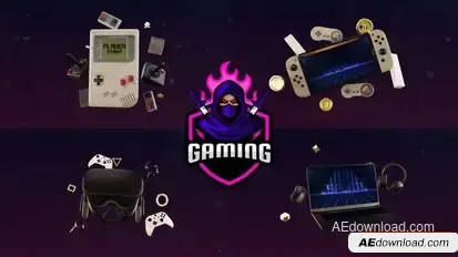 Gaming Logo Openers template preview