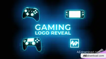 Gaming Logo Reveal Logo Stings template preview