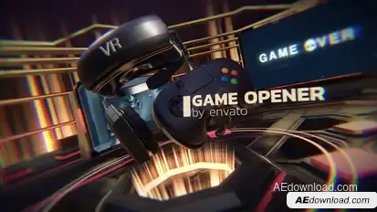 Gaming opener Openers template preview