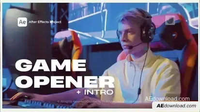 Gaming Opener | Gaming Channel Intro Openers template preview