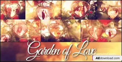 Videohive Garden of Love – A Wedding Day – After Effects Templates Video Displays template preview