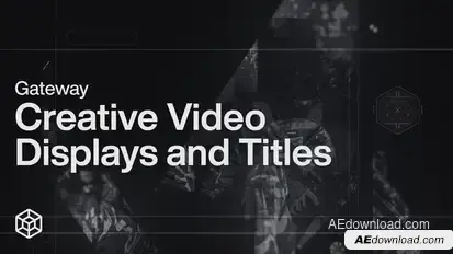 Gateway - Creative Video Displays and Titles Video Displays template preview