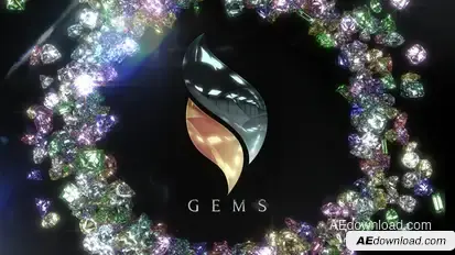 Gem Logo Reveal Logo Stings template preview
