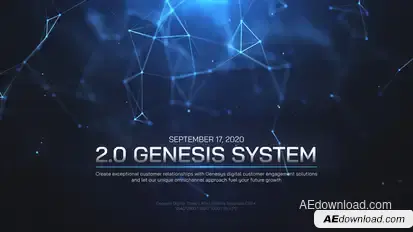 Genesis Digital Titles Titles template preview