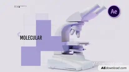 Genetic Laboratory Intro Logo Stings template preview