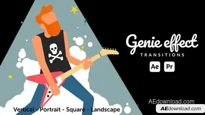 Genie Effect Transitions Elements template preview