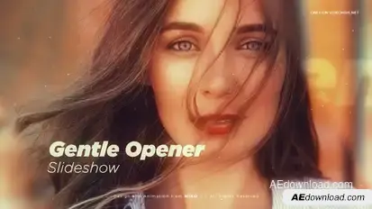 Gentle Opener Slideshow Openers template preview