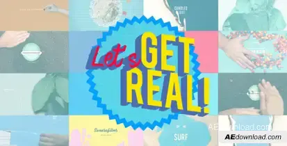 Get Real Logo Bundle Logo Stings template preview