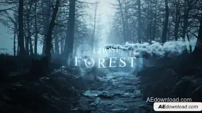 Ghost Forest Cinematic Trailer Openers template preview