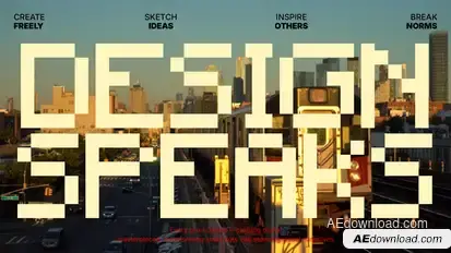 Giant Cinematic Titles Titles template preview