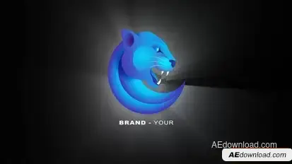 Glamorous Logo Logo Stings template preview