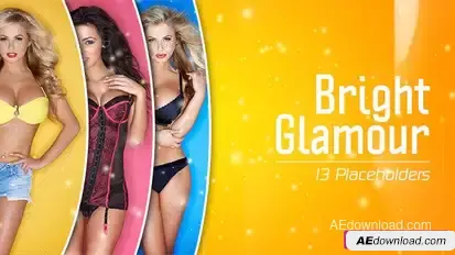 Videohive Glamour 7225087 – After Effects Templates Video Displays template preview