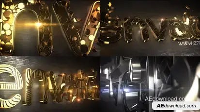 Glaring Pattern Maker V2 Logo Reveal Openers template preview