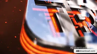 Glass Fluid Logo Reveal Logo Stings template preview