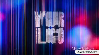 Glass Logo Reveal Logo Stings template preview