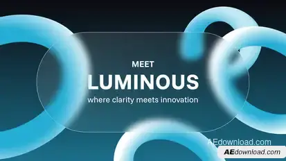Glass Marketing Intro Openers template preview
