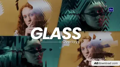 Glass Overlays Elements template preview