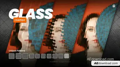 Glass Overlays Elements template preview