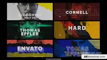 Glitch Cover Product Promo template preview