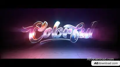 Glitch Light Logo Logo Stings template preview