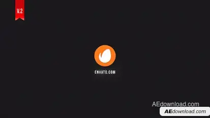 Glitch Logo Logo Stings template preview
