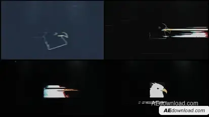 Glitch Logo 2 Logo Stings template preview