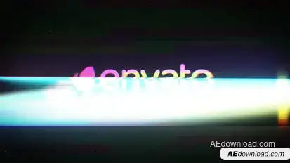 Glitch Logo Logo Stings template preview