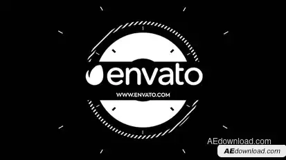 Glitch Logo Logo Stings template preview
