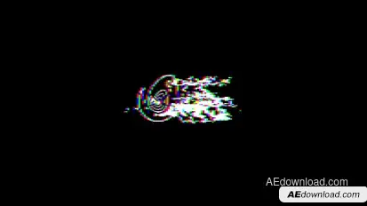 Fast Grunge Glitch Logo Logo Stings template preview