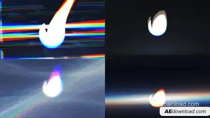 Logo Glitch Logo Stings template preview