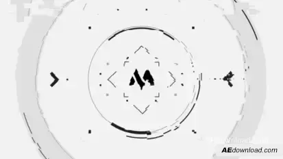 Glitch Logo Logo Stings template preview