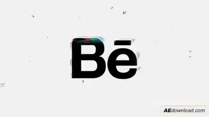 Glitch Logo Logo Stings template preview