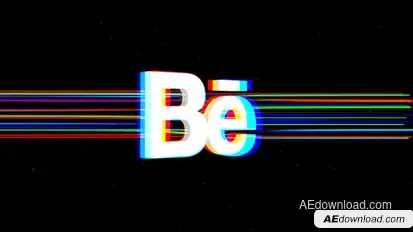 Glitch Logo Logo Stings template preview
