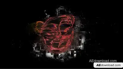 Glitch Logo Logo Stings template preview