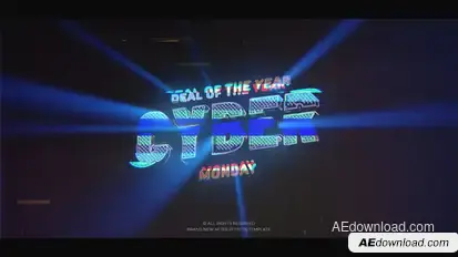 Glitch Logo Logo Stings template preview