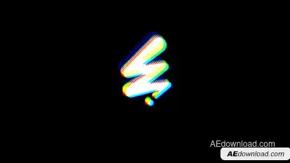 Glitch Logo Logo Stings template preview