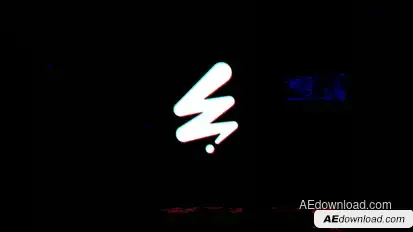 Glitch Logo Logo Stings template preview