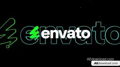 Glitch Logo | After Effects Logo Stings template preview