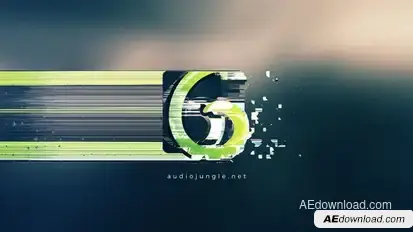 Glitch Logo Pack Logo Stings template preview