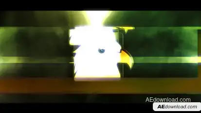 Glitch Logo Reveal Logo Stings template preview