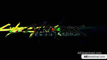 Glitch Logo Reveal V3 Logo Stings template preview