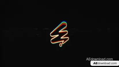 Glitch Logo Reveal Logo Stings template preview