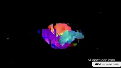 Glitch Logo Reveal Logo Stings template preview