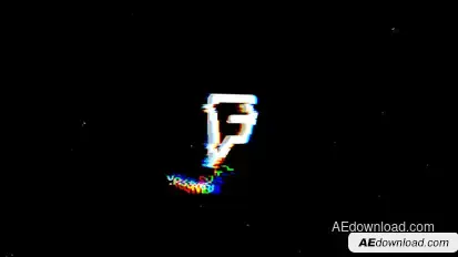 Glitch Logo Reveal Intro Logo Stings template preview