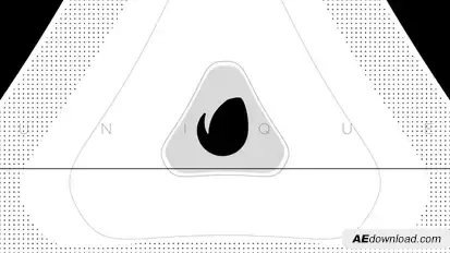 Glitch Logo Reveals Logo Stings template preview
