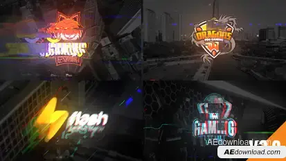 Logo Animation Titles template preview